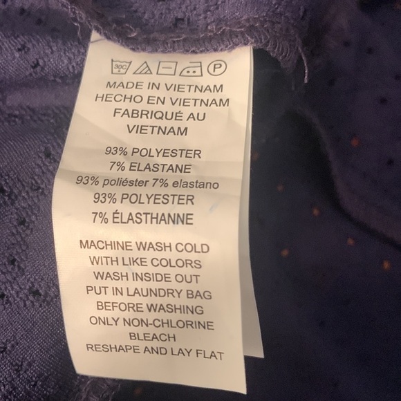 MICHAEL Michael Kors Navy Sleeveless Peplum Top- NWT - Picture 13 of 13